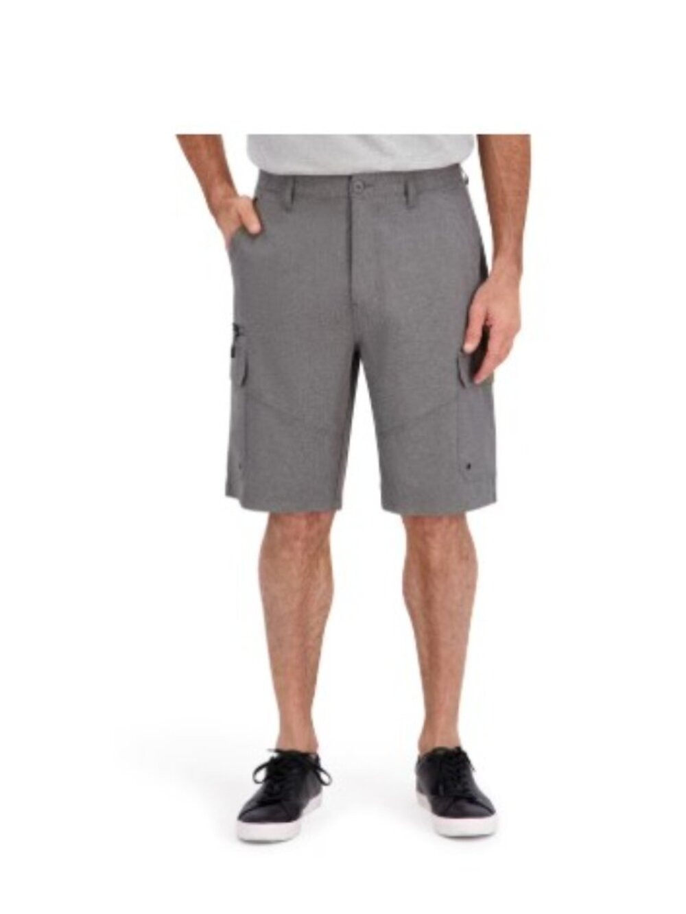 Iron Clothing Co. Men's Hybrid Cargo Shorts Gray Multiple Sizes